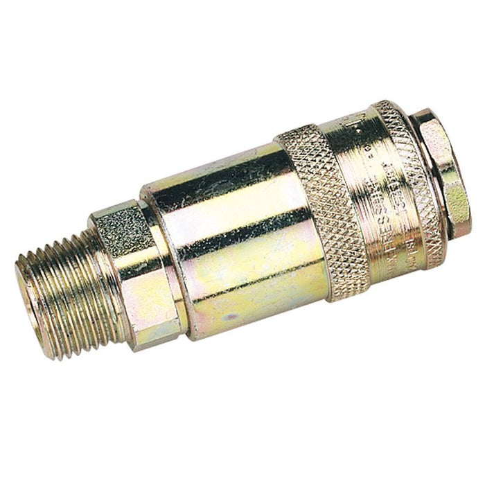 Draper Tools 3/8 Male Thread PCL Tapered Airflow Coupling