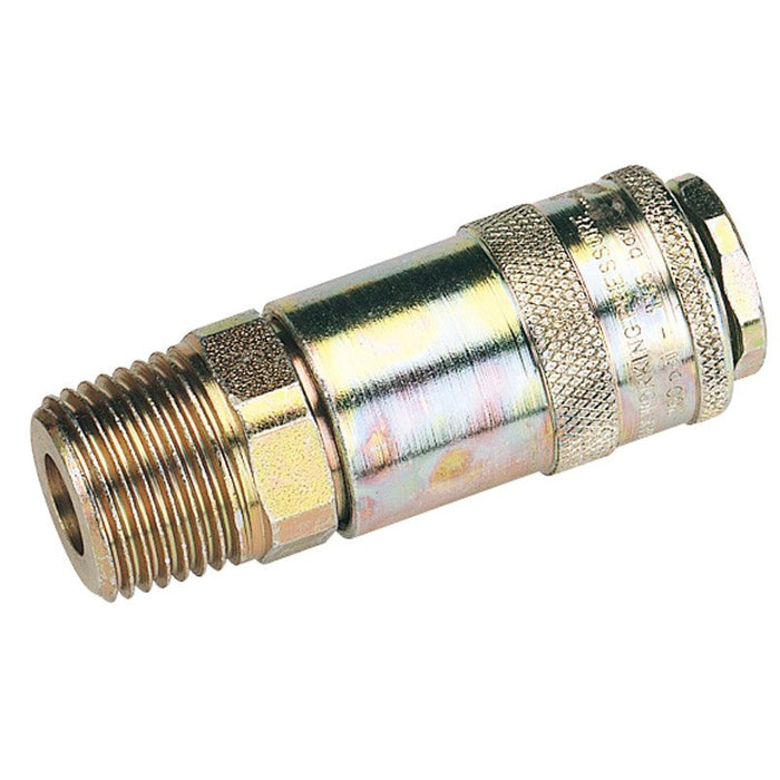 Draper Tools 1/2 Male Thread PCL Tapered Airflow Coupling