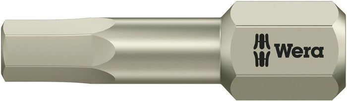 Wera 3840/1 Stainless Hex Torsion Insert Bit 5/32
