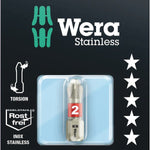 Wera 3851/1 Torsion Phillips Bit Stainless PH 1x25mm 073610