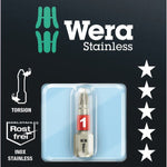 Wera 3851/1 Torsion Phillips Bit Stainless PH 1x25mm 073610