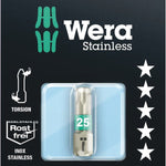 Wera 3867/1 TorxÂ® Bit Stainless TX25x25mm 073623