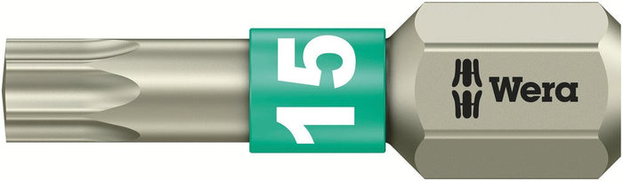 Wera 3867/1 Stainless TorxÂ® Torsion Bit TX 15x25mm 071033