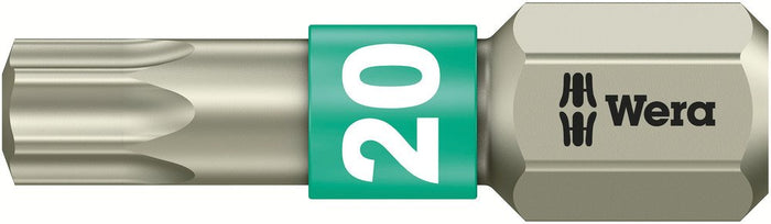 Wera 3867/1 Stainless TorxÂ® Torsion Bit TX 20x25mm 071034