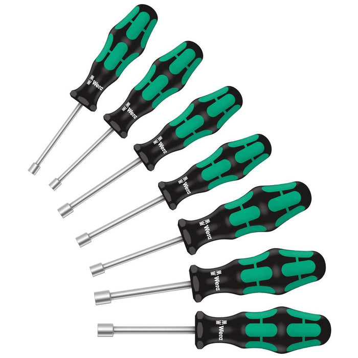 Wera 395 Hollow Shaft Nutdriver Set 7 Pce 029510