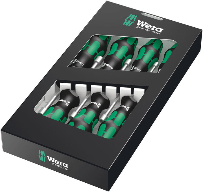 Wera 395 Hollow Shaft Nutdriver Set 7 Pce 029510