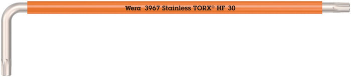 Wera 3967 TorxÂ® L-Key Multicolour With Holding Function Long TX30x195mm 022687