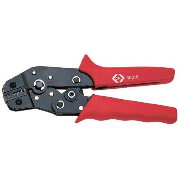 CK Tools 430018 Ratchet Crimping Pliers For End Sleeve Ferrules 0.14-2.5mm
