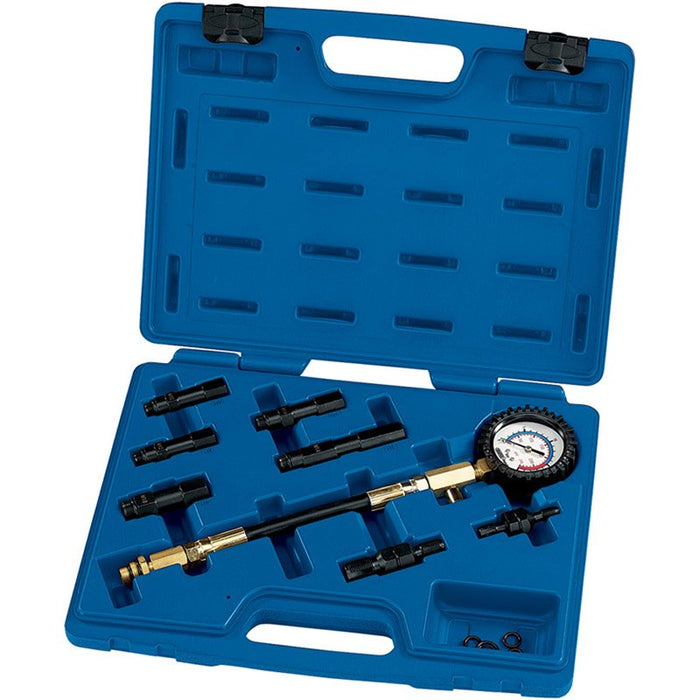 Draper Petrol Engine Compression Test Kit (8 Piece)