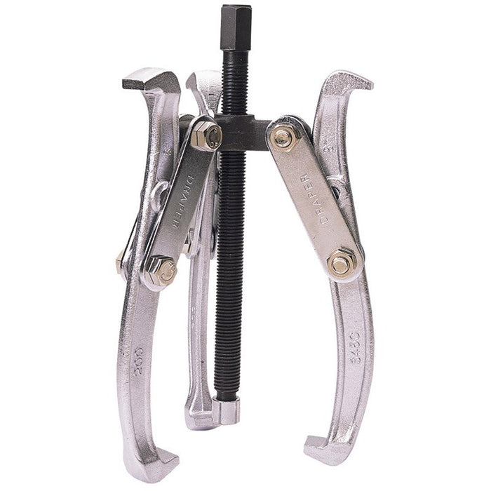 Draper Tools 102mm Reach x 110mm Spread Triple Leg Reversible Puller