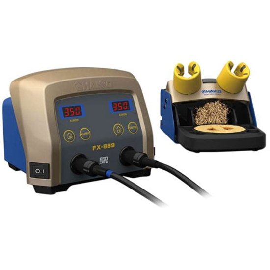 Hakko FX-889 Dual Port Soldering Station