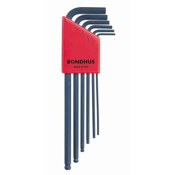 Bondhus 6pc Ball End L-Wrenches 1.5-5mm 10946