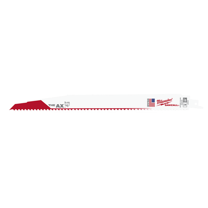 Milwaukee  300mm 5 TPI THE AXâ„¢ SAWZALLâ„¢ Blade (5 Pk)