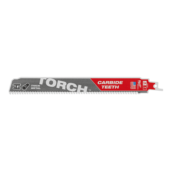 Milwaukee  THE TORCHâ„¢ with Carbide Teeth SAWZALLâ„¢ Blade 230mm 7TPI
