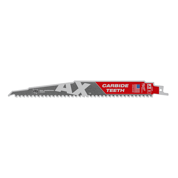 Milwaukee  230mm 5TPI THE AXâ„¢ with Carbide Teeth SAWZALLâ„¢ Blade