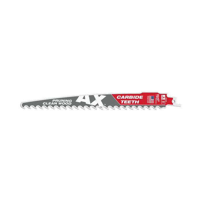 Milwaukee  The AXâ„¢ With Carbide Teeth For Pruning And Clean Wood 225mm 1Pk