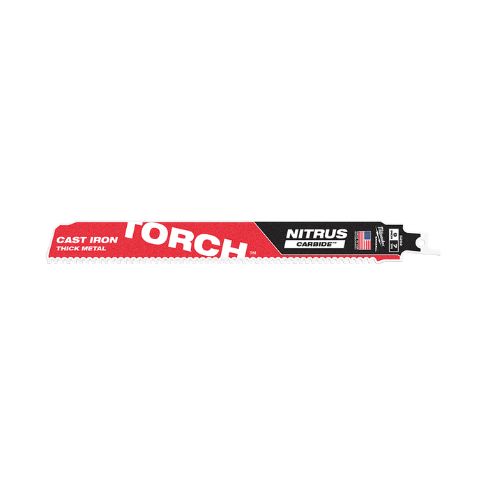Milwaukee  SAWZALLâ„¢ TORCHâ„¢ with NITRUS CARBIDEâ„¢ 230mm