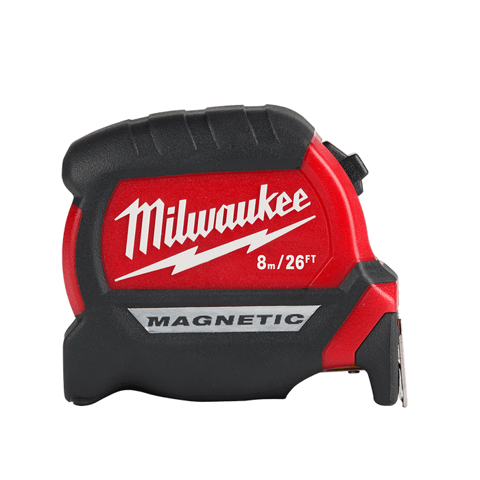 Milwaukee  8M/26ft Compact Magnetic Tape Measure