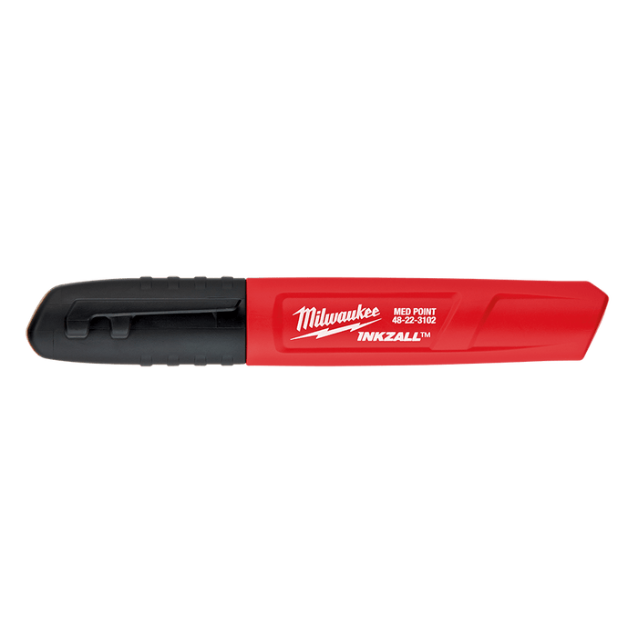 Milwaukee  INKZALLâ„¢ Black Medium Point Markers (2 Pk)