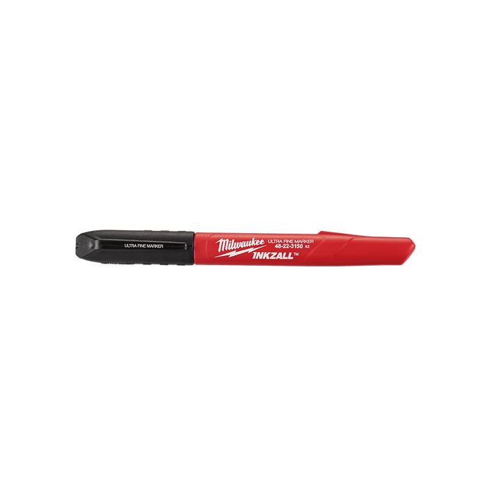 Milwaukee  INKZALLâ„¢ Black Ultra Fine Point Markers (4 Pk)