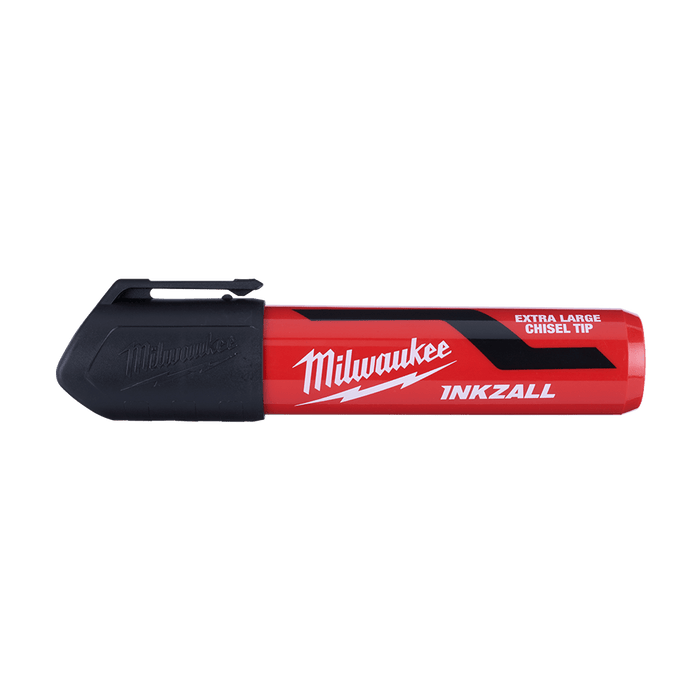 Milwaukee  INKZALLâ„¢ Black Extra Large Chisel Tip Marker HS