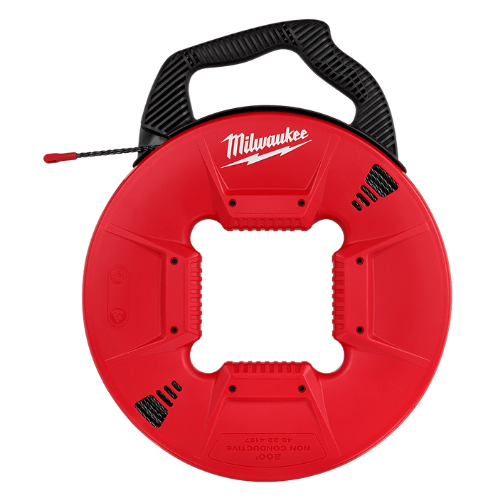 Milwaukee  Polyester Fish Tape Plastic Tip 200ft (60m)