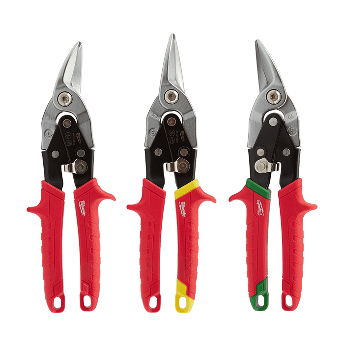 Milwaukee  3 Pc Aviation Snip Set