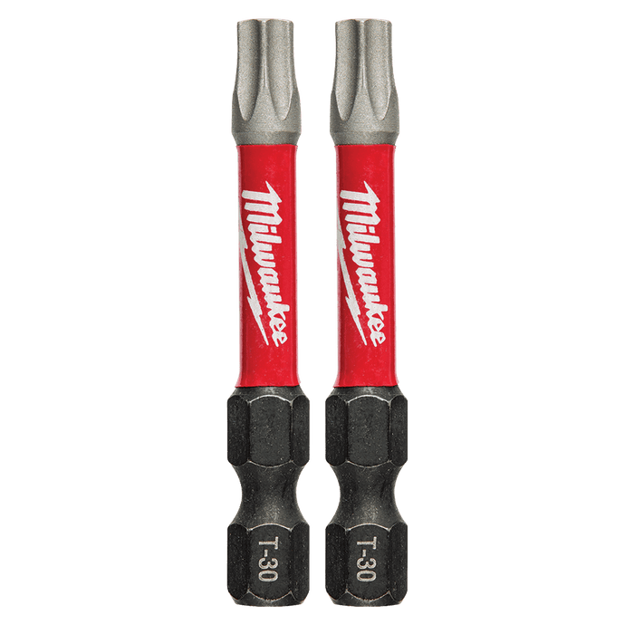 Milwaukee  SHOCKWAVEâ„¢ Power Bit Torxâ„¢ T30 50mm (2â€œ) 2PK