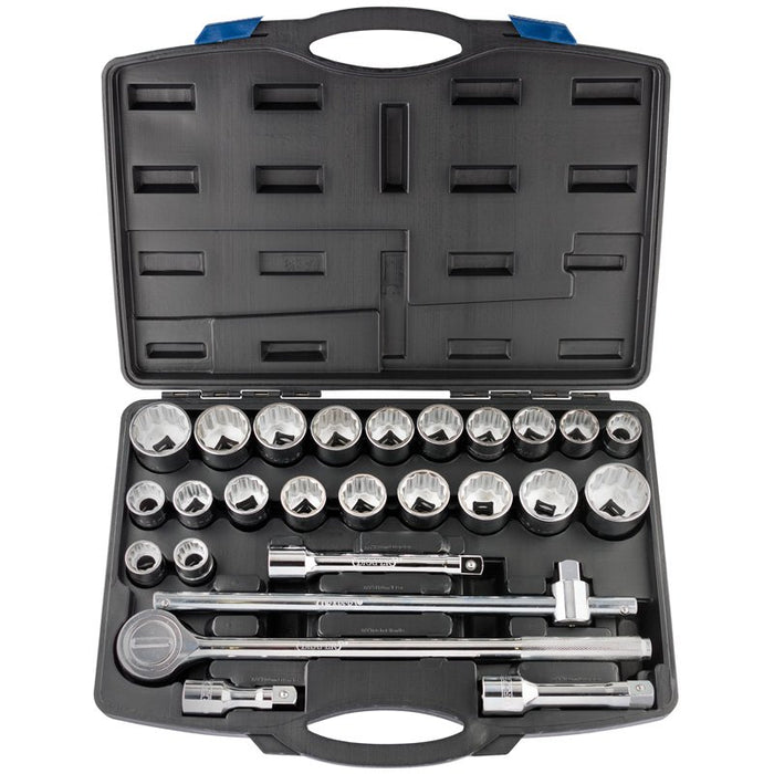 Draper Tools 3/4 Sq. Dr. Combined MM/AF Socket Set (26 Piece)