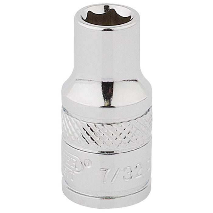 Draper Tools 1/4 Square Drive Hi-Torq® 6 Point Socket (7/32)