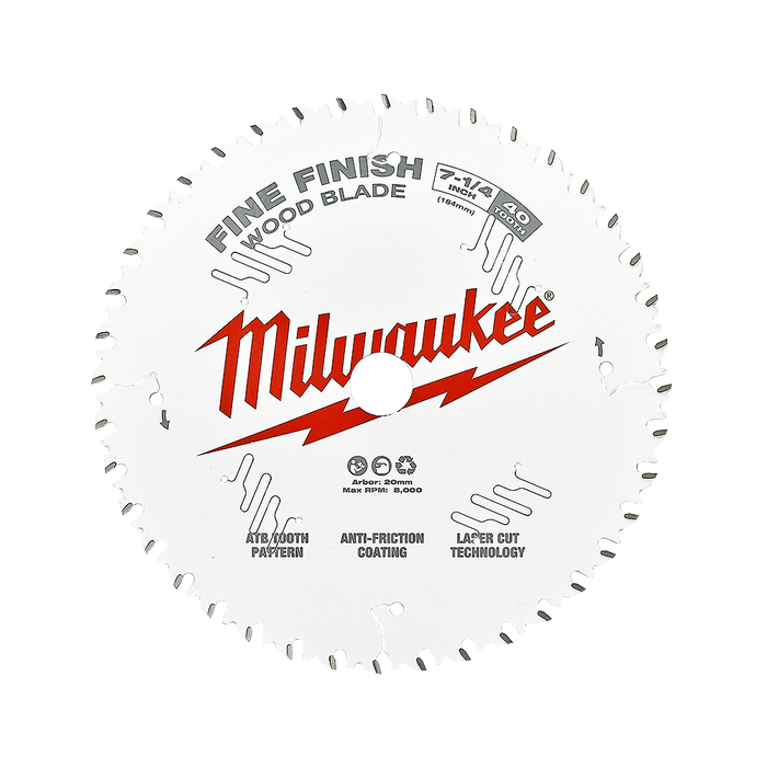 Milwaukee  184mm (7 1/4