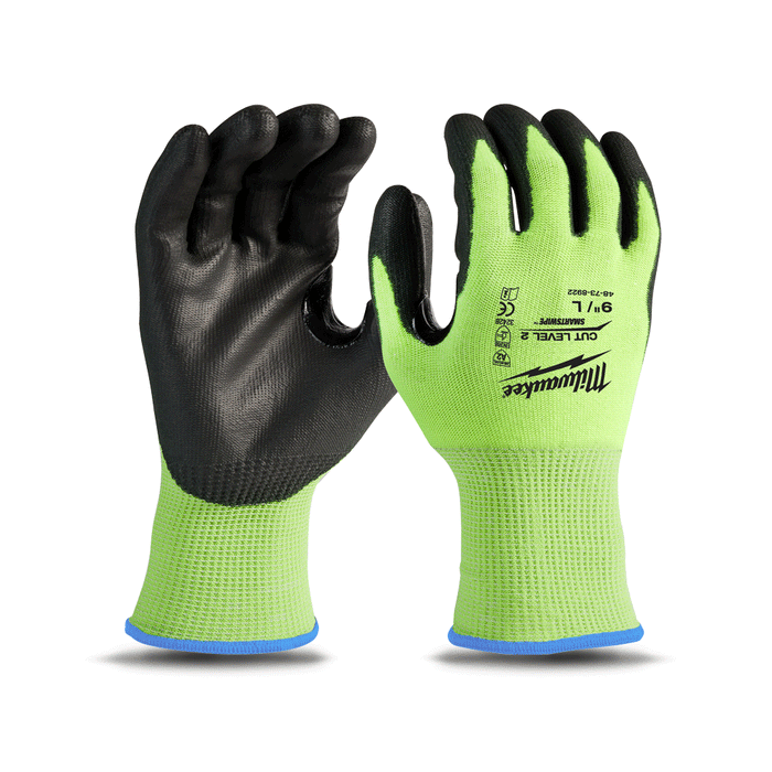 Milwaukee High-Visibility Cut Level 2 Gloves