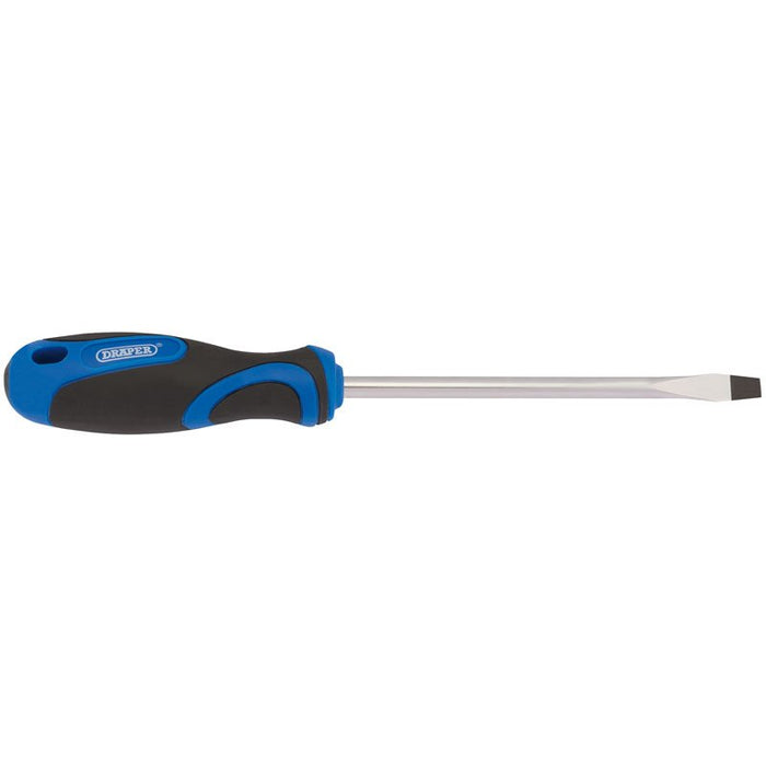 Draper Tools 6.0 x 150mm Plain Slot Screwdriver with Soft Grip Handles