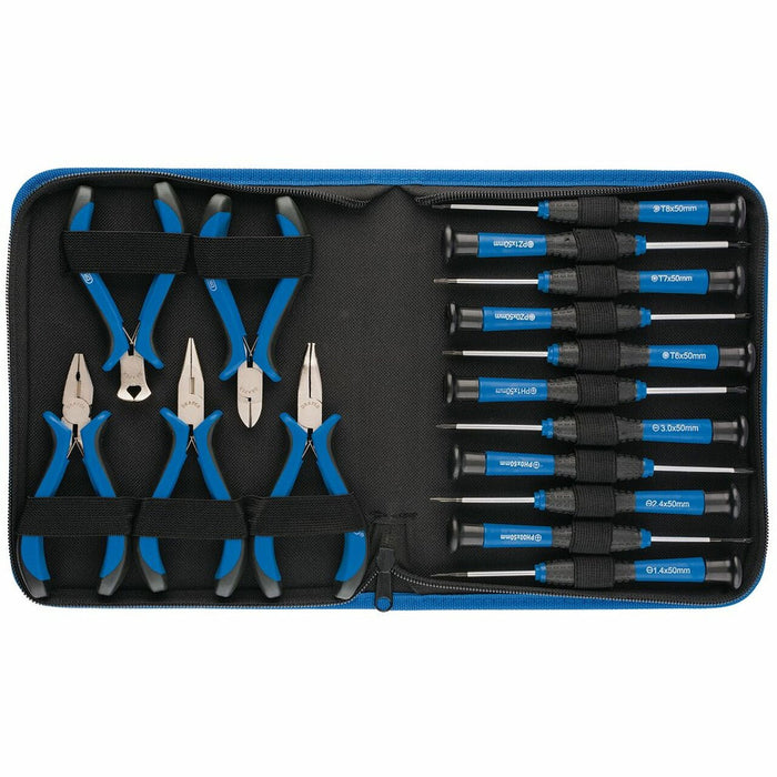Draper Precision Pliers & Screwdriver Set, 16pc