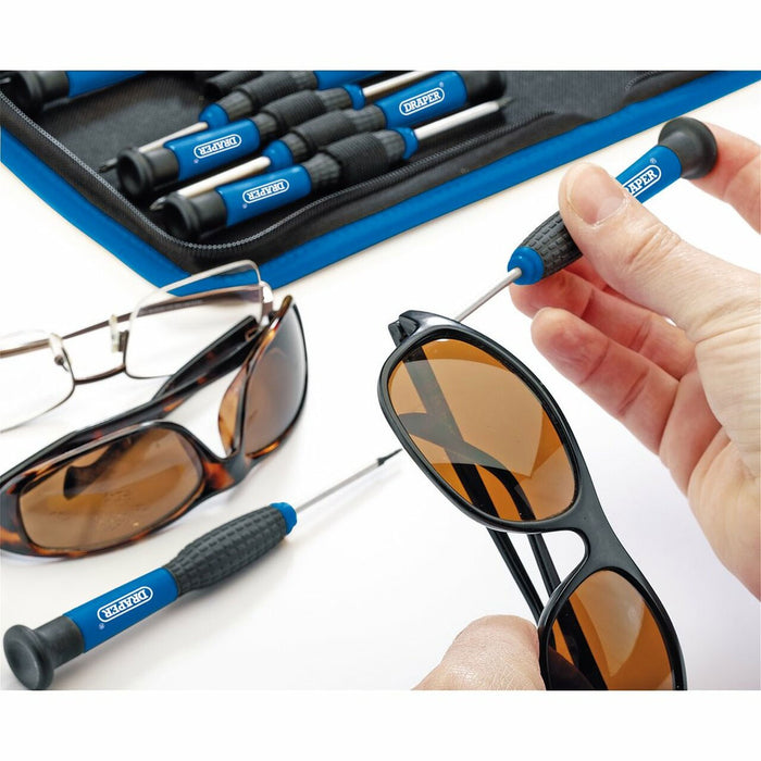 Draper Precision Pliers & Screwdriver Set, 16pc