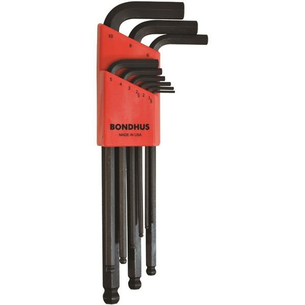 Bondhus 9pc Balldriver L-Wrenches 1.5-10mm 10999