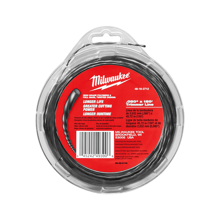 Milwaukee  2mm x 45m Trimmer Line