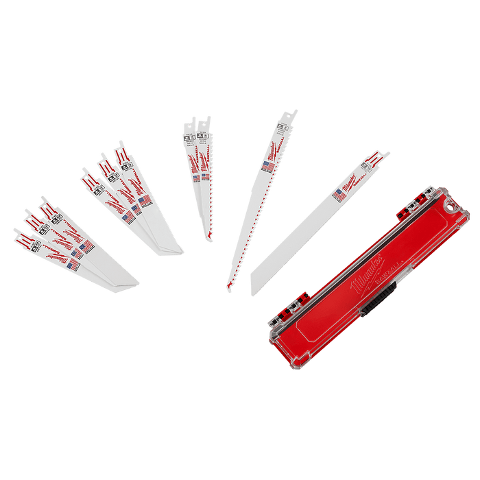 Milwaukee  Sawzallâ„¢ Thin Kerf Kit 10Pc