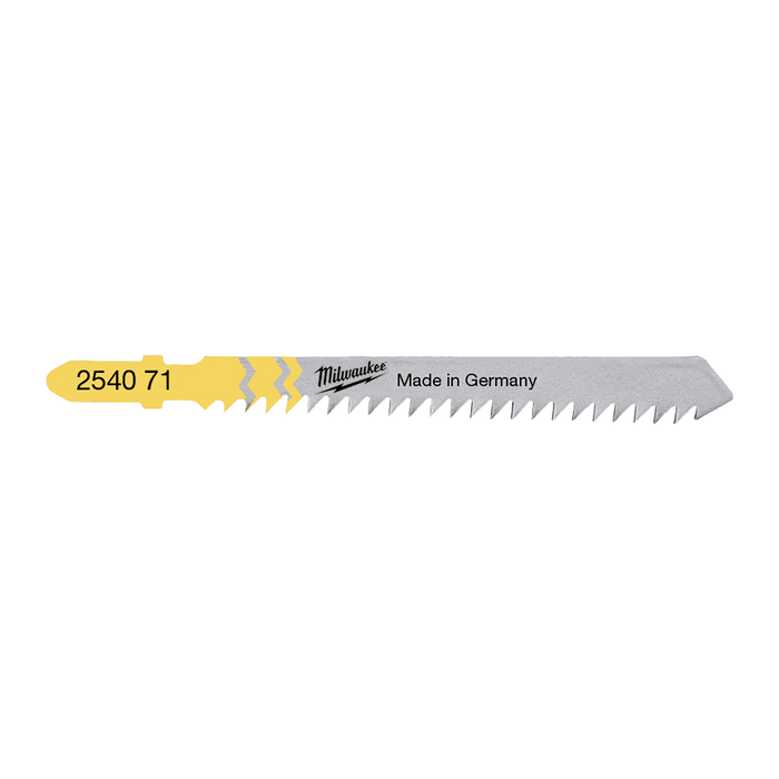 Milwaukee  Jigsaw Blades T111C Wood Traditional Cut 5 Pack