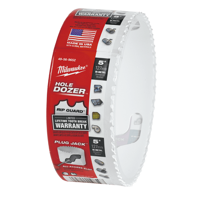 Milwaukee  127mm HOLE DOZERâ„¢ Bi-Metal Hole Saw