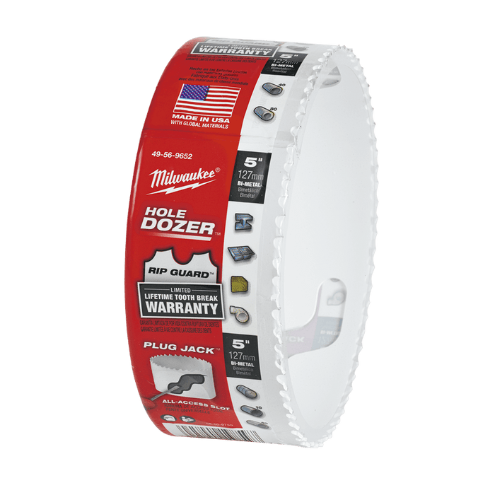 Milwaukee  140mm HOLE DOZERâ„¢ Bi-Metal Hole Saw