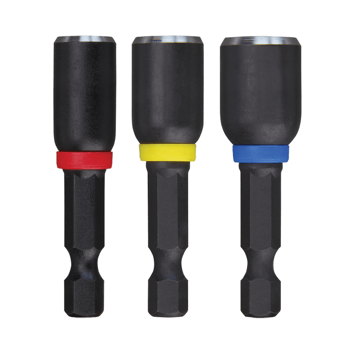 Milwaukee  SHOCKWAVEâ„¢ Nut Driver 3Pc Set 1/4'', 5/16'', 3/8''