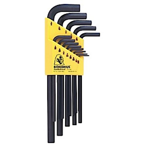 Bondhus 13pc Hex L-Wrenches .050-3/8