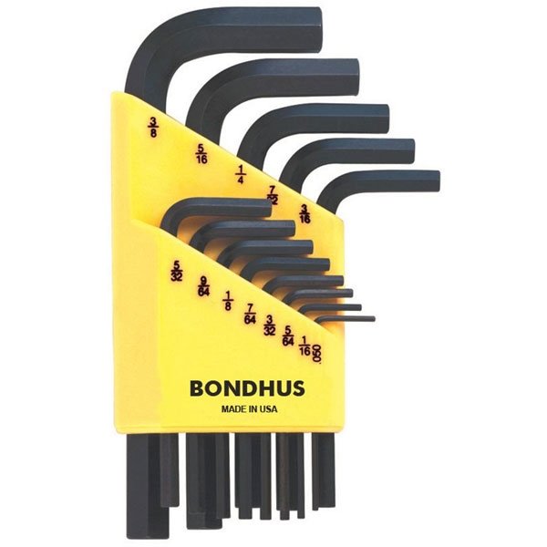 Bondhus 13pc Hex L-Wrenches .050