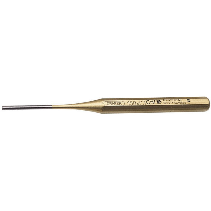 Draper Tools Expert 3mm x 150mm Octagonal Parallel Pin Punch