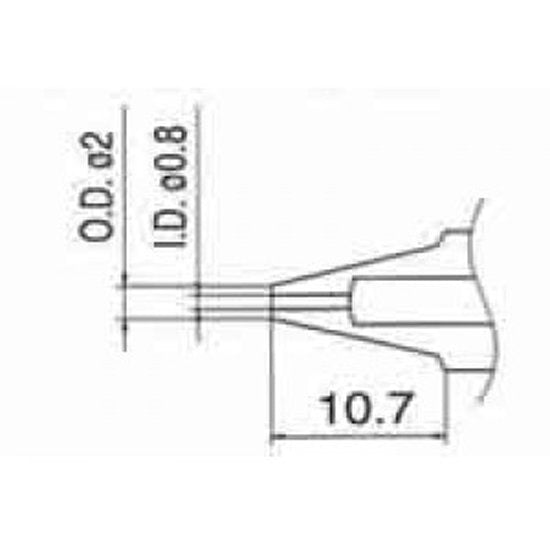 Hakko Desolder Nozzle 0.8mm For FM2024