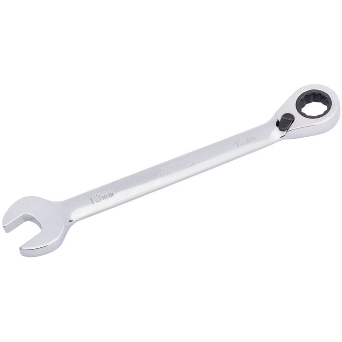 Draper Tools 13mm Draper Hi-Torq® Metric Reversible Ratcheting Combination Spanner