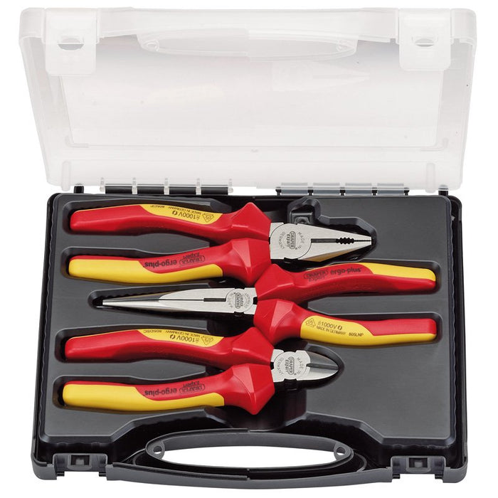 Draper Tools Ergo Plus® VDE Slimline Pliers Set (3 Piece)