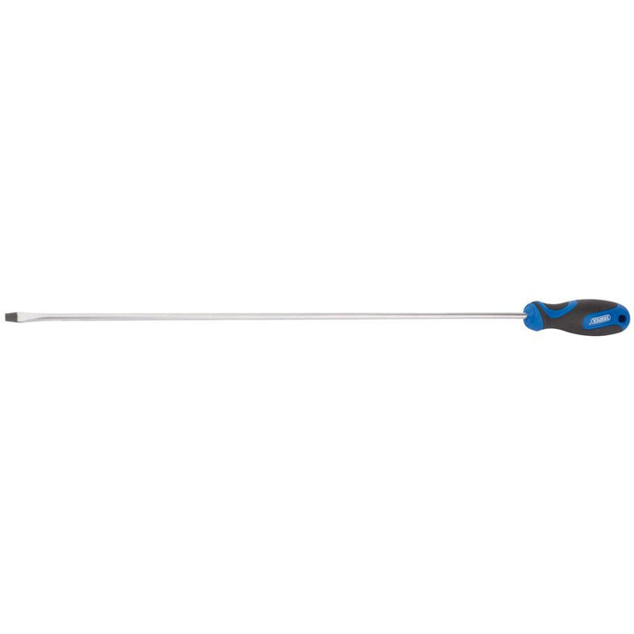 Draper Tools 6.0 x 450mm Plain Slot Screwdriver with Soft Grip Handles