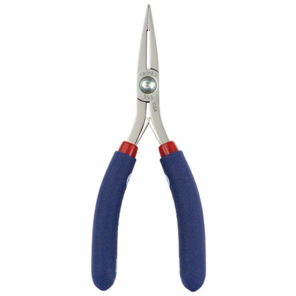 Tronex 541 Flat Nose Long Smooth Jaw Step Tip Pliers